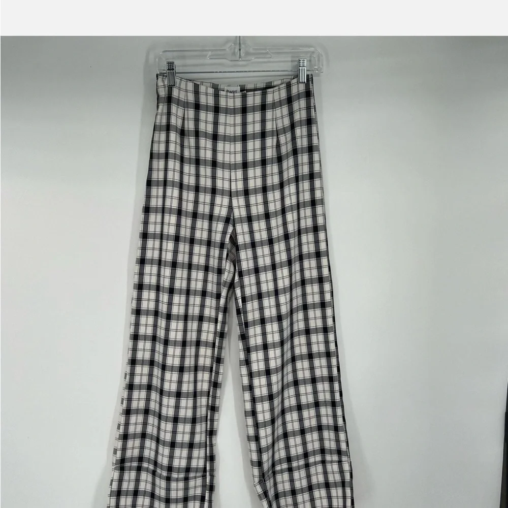 Princess Polly Checkered Pants in Black and White size 6 - Picture 9 of 12